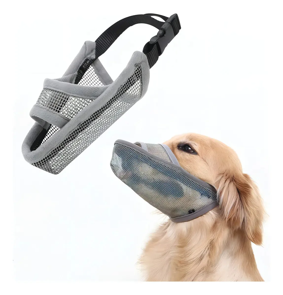 Focinho de nylon Crazy Felix para cães pequenos e médios