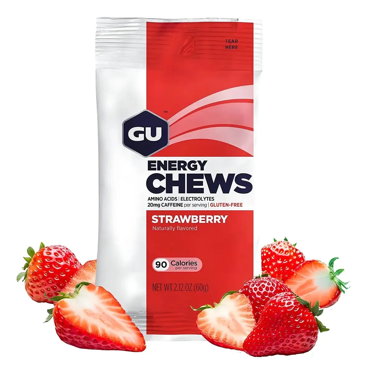 Gomas energéticas mastigáveis Gu Chew