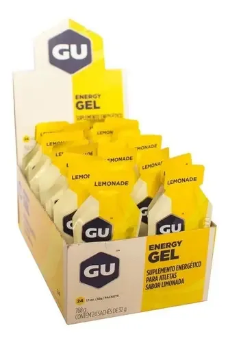 Gu Energy Gel (caixa 24 Sachês) Gu