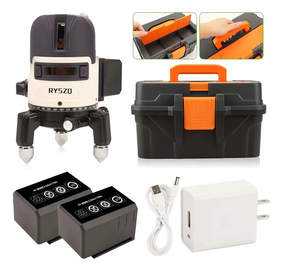 Nível laser RYSZQ L4-88 30m