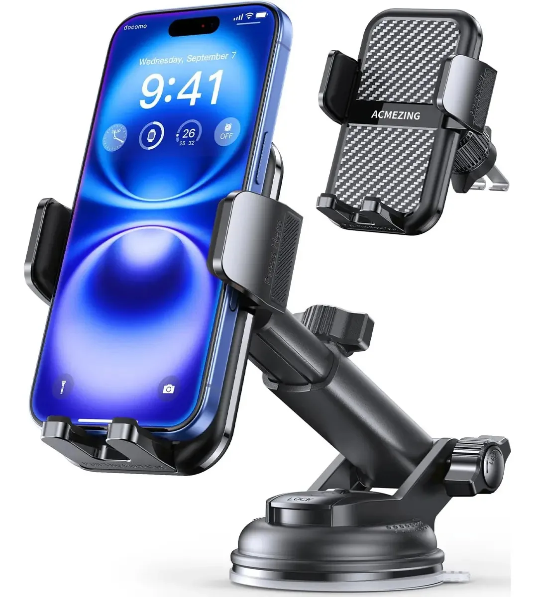 Carregador automático de carga rápida e suportes para veículos