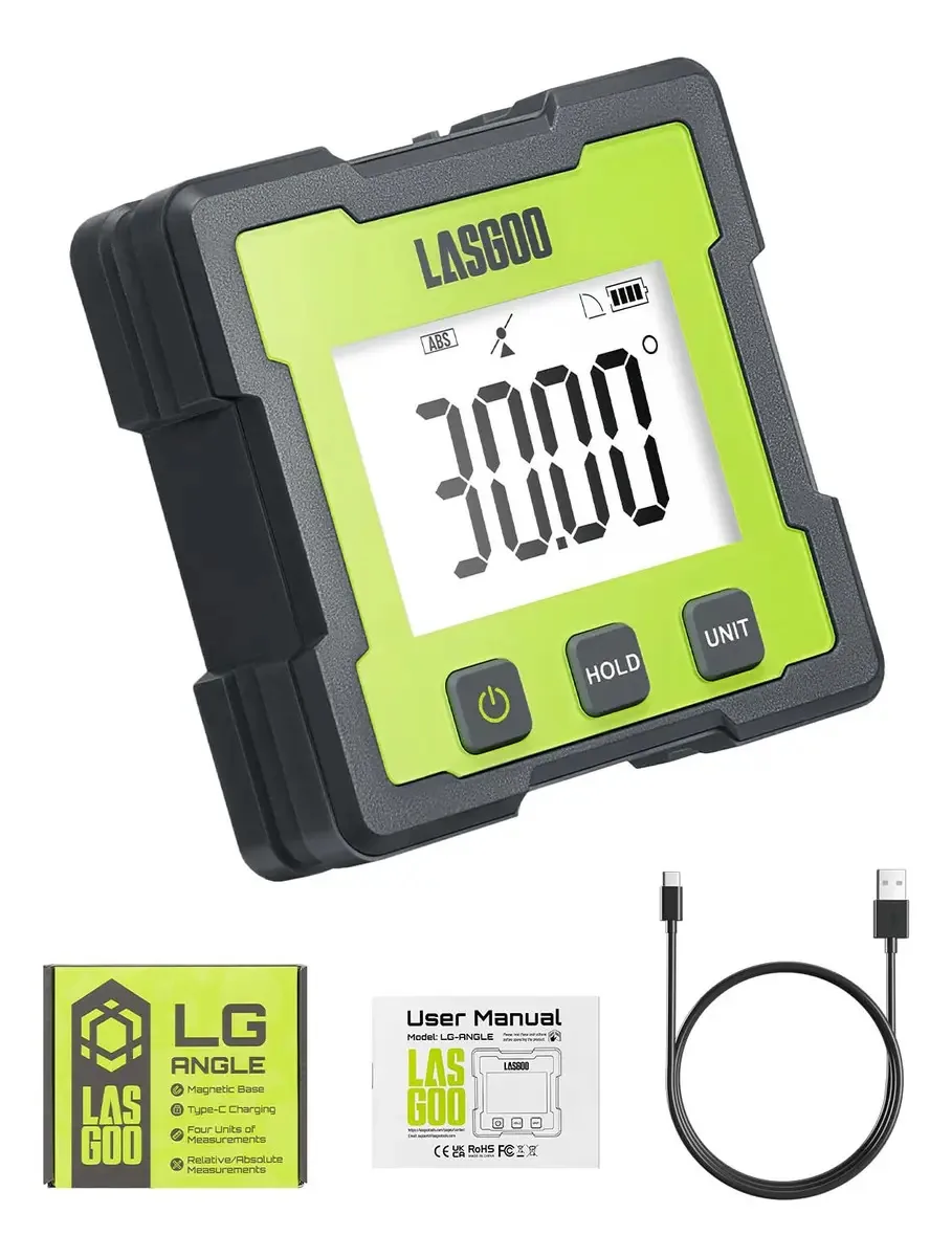 Medidor de ângulo LASGOO LG-ANGLE