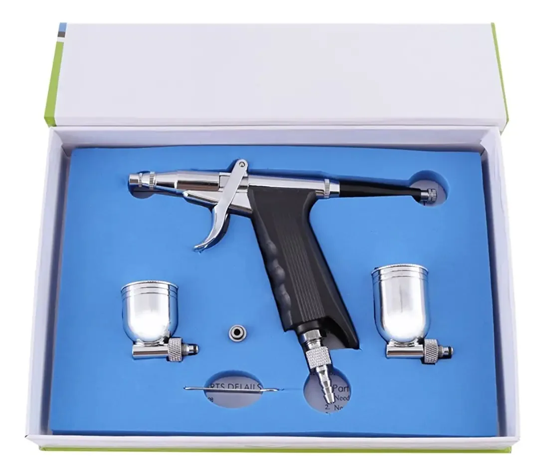Conjunto de pulverização de tinta multiuso Pistolet Aerographe Airbrush K