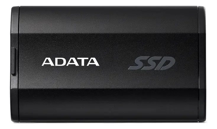 A unidade externa Adata de 500 GB suporta sistemas operacionais, cor preta