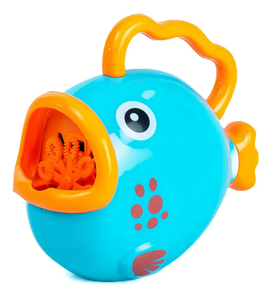 Jarra de bolhas manual Fish Design 3+ cor azul