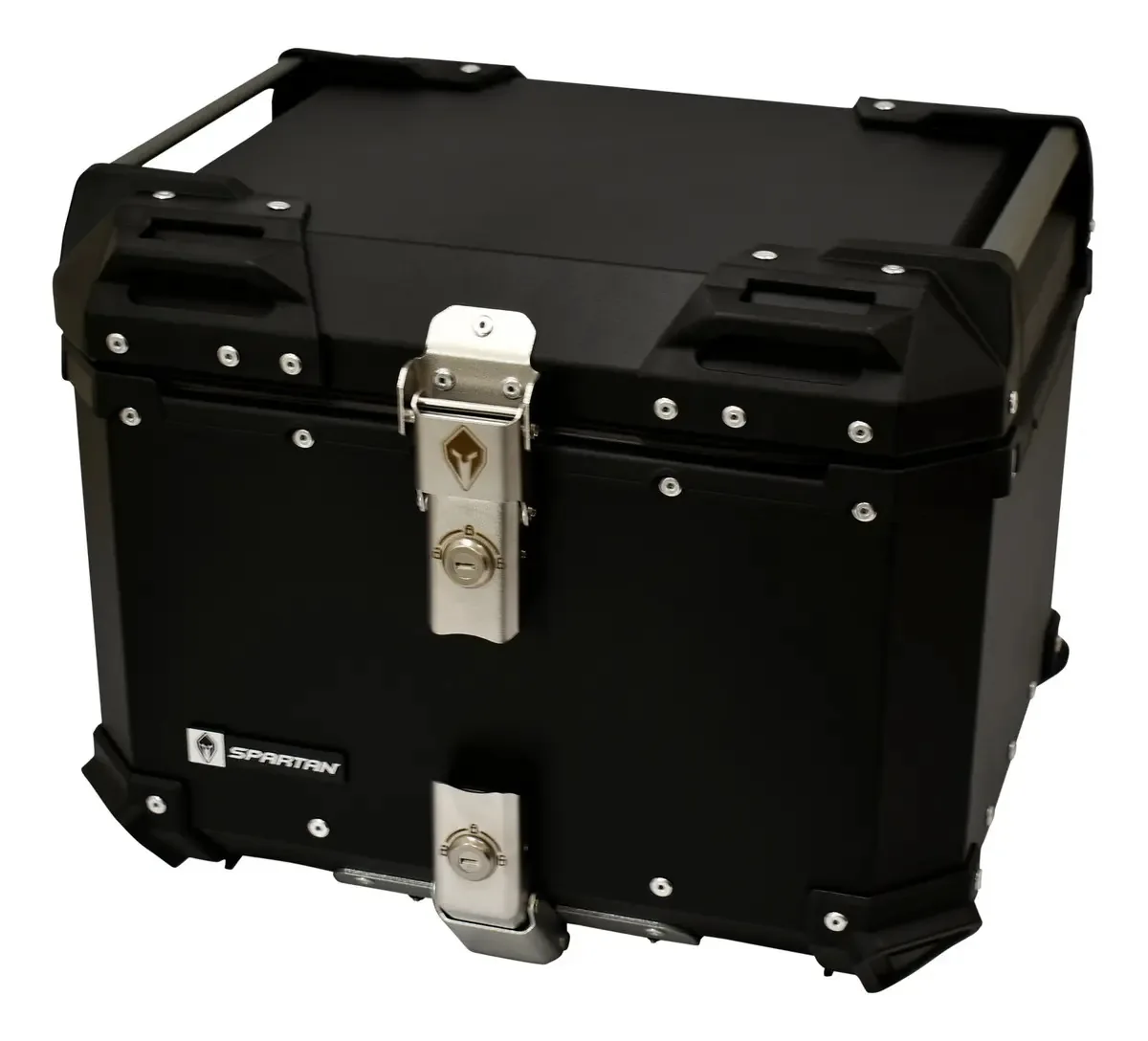 Porta-bagagens preto Spartan Aluminium 45lt