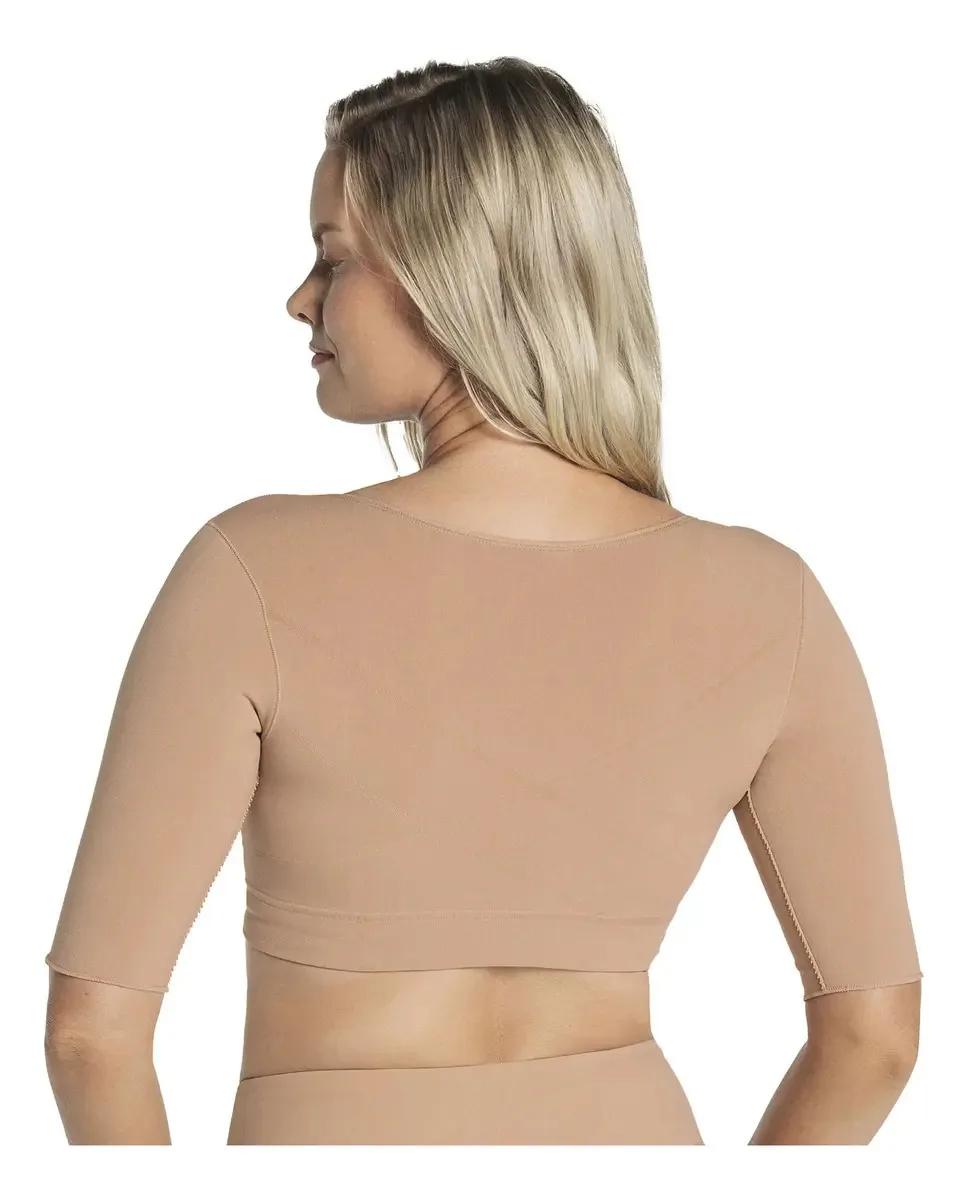 Camiseta Faja 015790 Bege Tamanho M