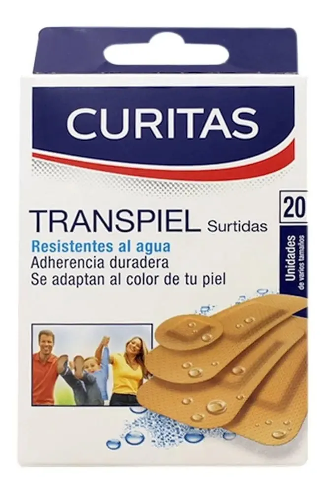 Curativos Transpiel 20 Unidades Sortido Resistente à Água