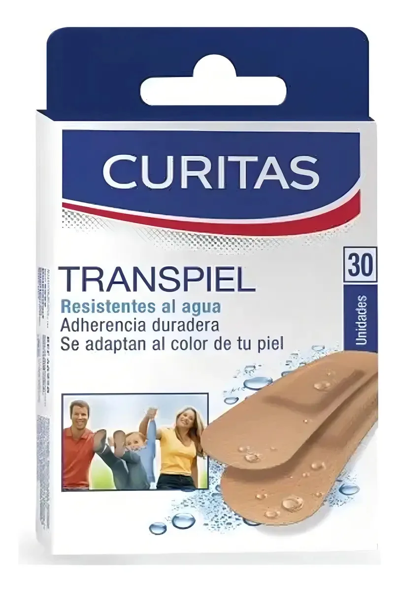 Band-Aids Transskin Impermeáveis ​​X30 Unidades