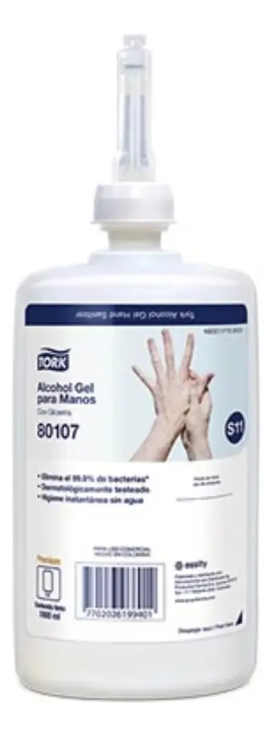 Gel Antibacteriano Tork X 1000ml - mL com Fragrância Característica de álcool