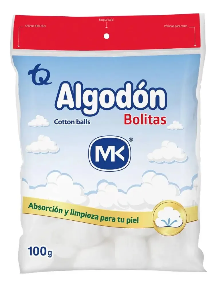 Algodão em Pompons 100 G Mk