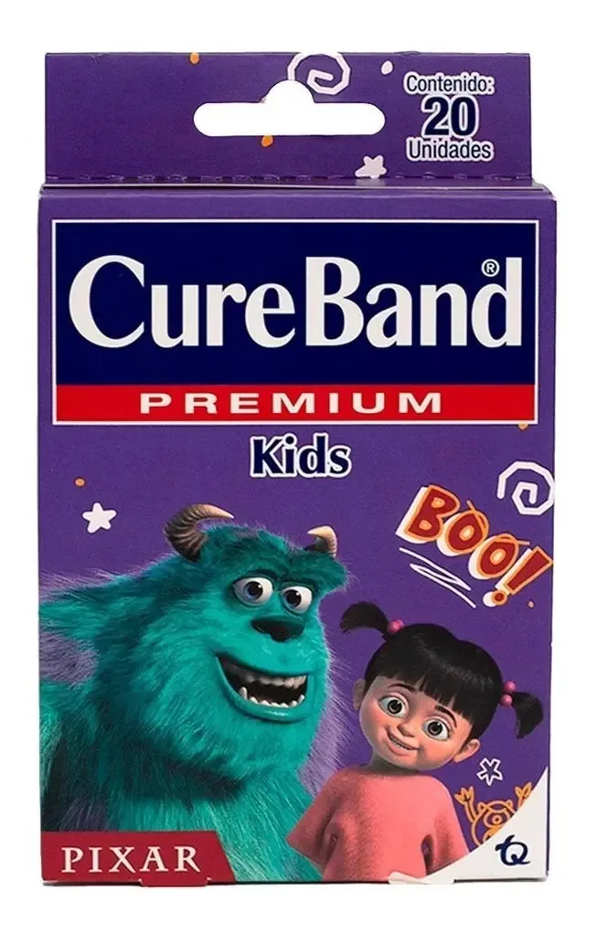 Curativos Hipoalergênicos Cureband Pixar para Crianças com 20 peças