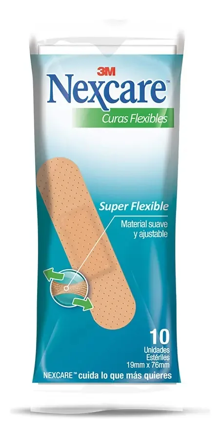 Curativos Flexíveis Nexcare 10 Unidades