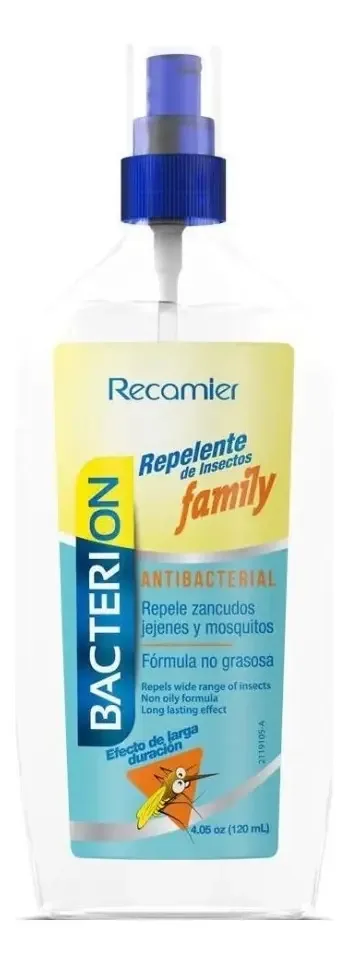 Repelente de Insetos Family Bacterion X 120ml Antibacteriano