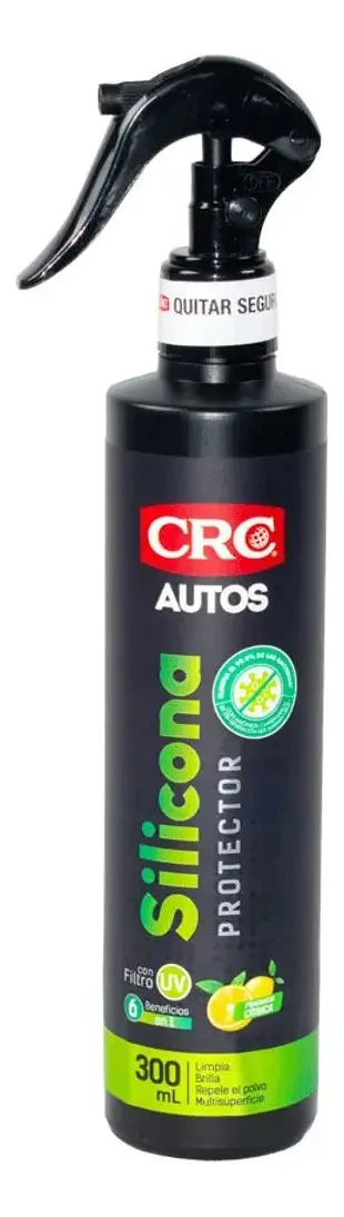 Protetor de silicone Crc 300 Ml Cor Preto