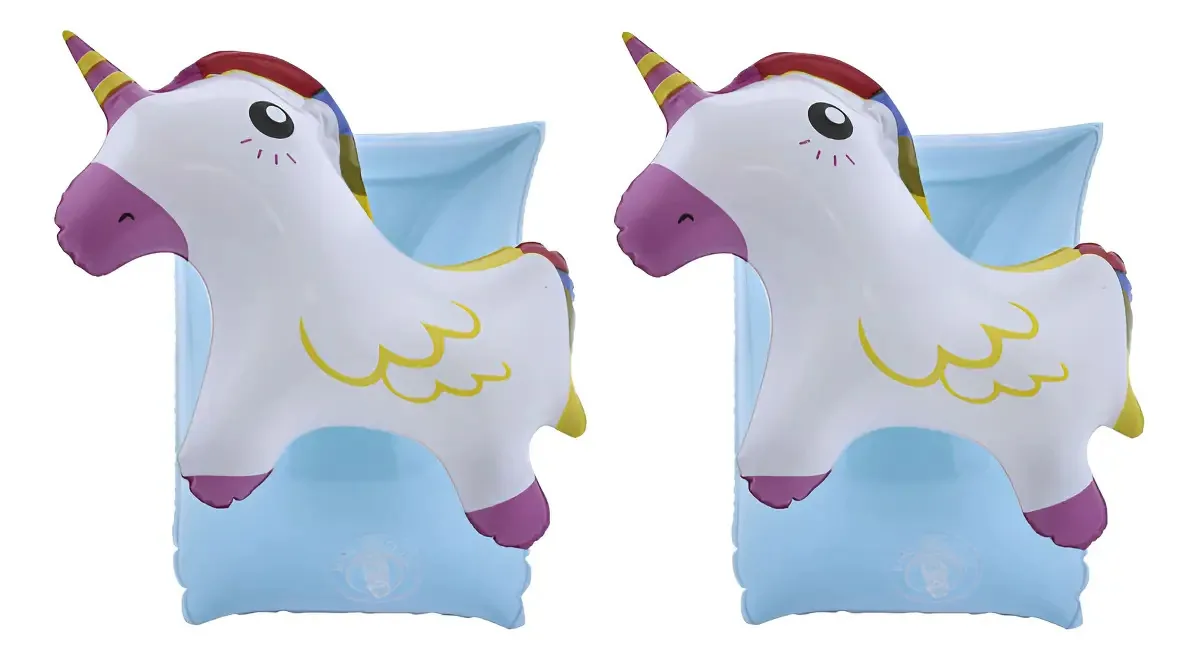 Unicorn Pool Party Toy Logic Arm Floats - rosa