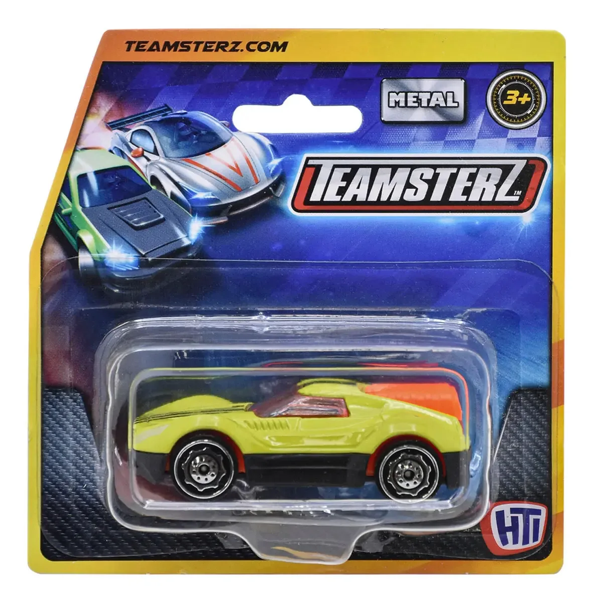 Carrinho colecionável Teamsterz, cor verde