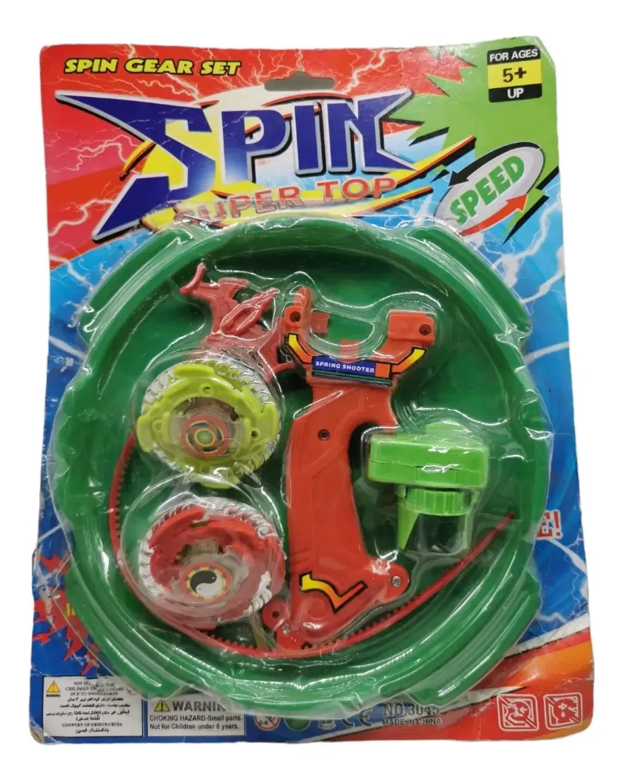 Trompo Spin Super Top verde
