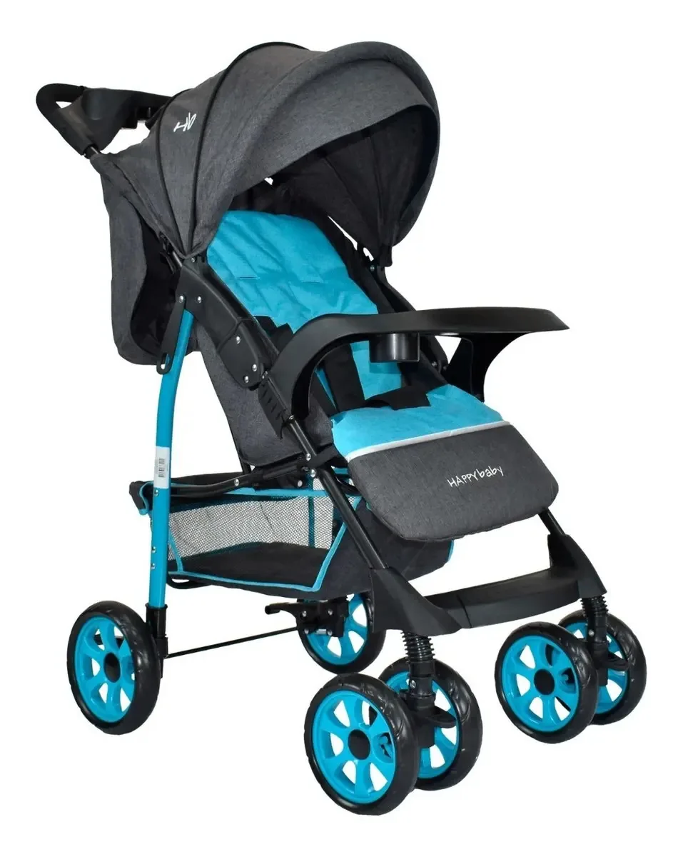 Carrinho de bebê Happy Baby Klaus Blue