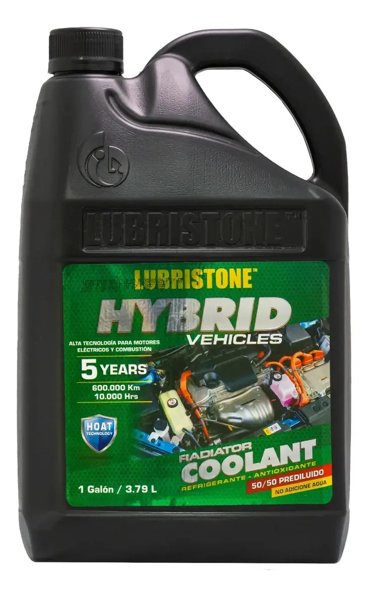 Refrigerante anticongelante para veículos híbridos Lubristone Green