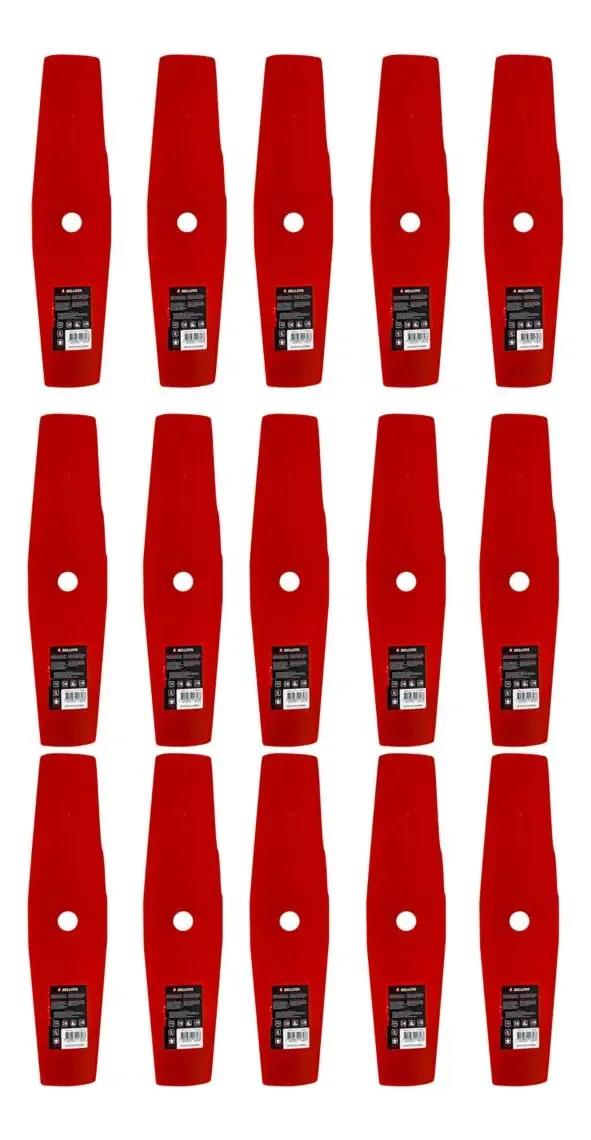 15 lâminas de bolota de 2 pontos para roçadeira universal