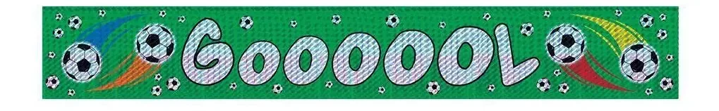 Pacote de pôsteres holográficos de futebol X 2