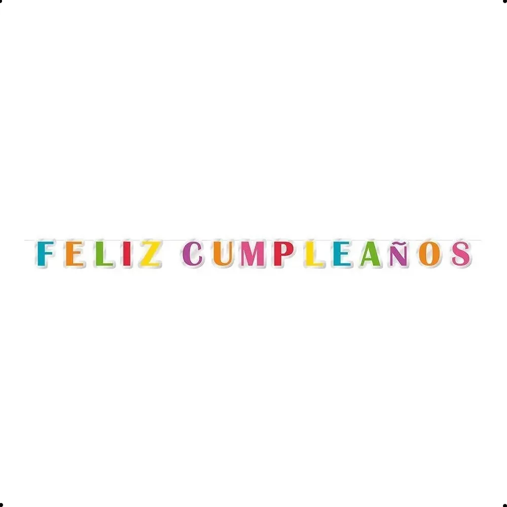 Pacote de pôsteres de cartas LED de feliz aniversário X 1