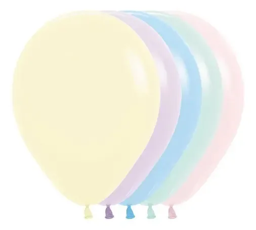 Globos Sempertex R-12 colorido multicolorido