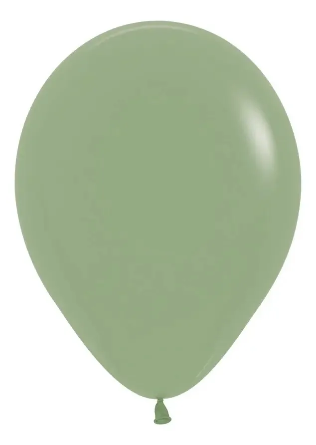 Balões de moda Sempertex R5 X20 Fashion Metal Satin Eucalyptus Green Eucalyptus Fashion
