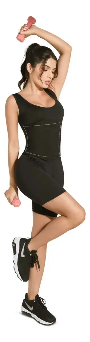 Macacão curto feminino Black Fi 5400 tamanho S