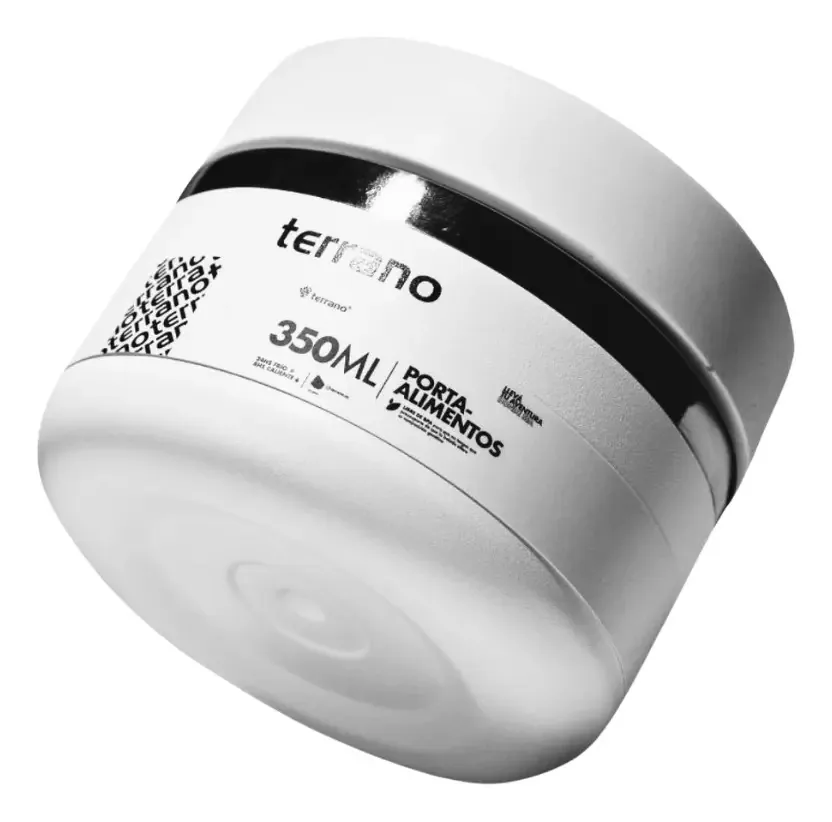 Recipiente para alimentos Terrano 350ml cor branca