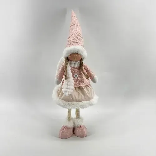 Menina 19x13x52cm rosa/branco