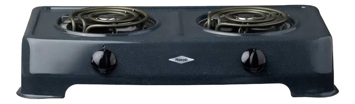 Fogão cooktop - Haceb AR ELEC-2 cor cinza - 2 queimadores