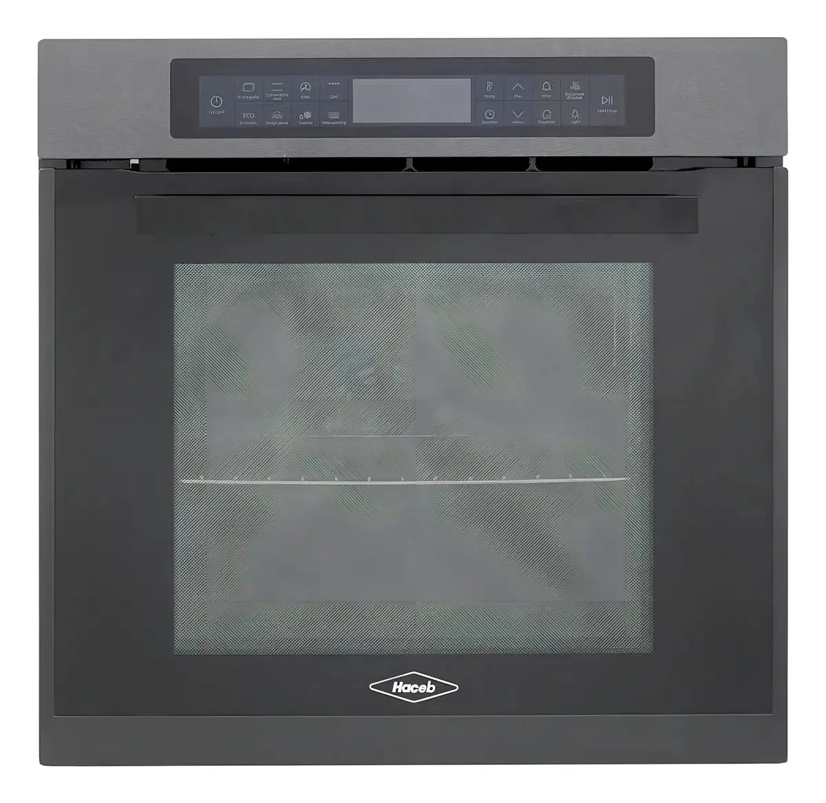 Forno elétrico embutido Haceb Tandoori 73L preto