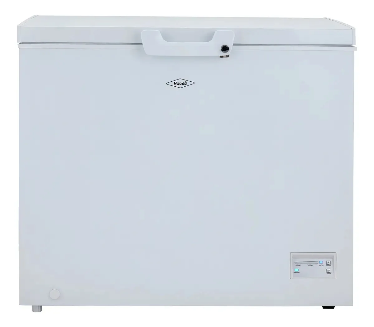 Congelador branco Haceb de 251 litros