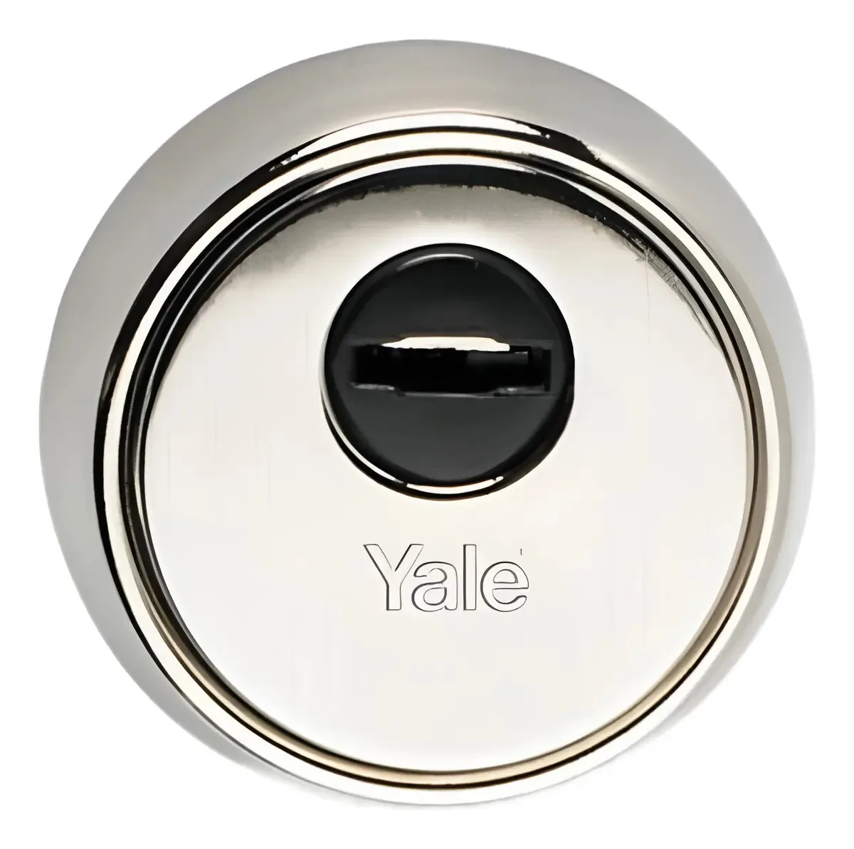 Escudo antiperfuração cinza Yale para parafusos e portas