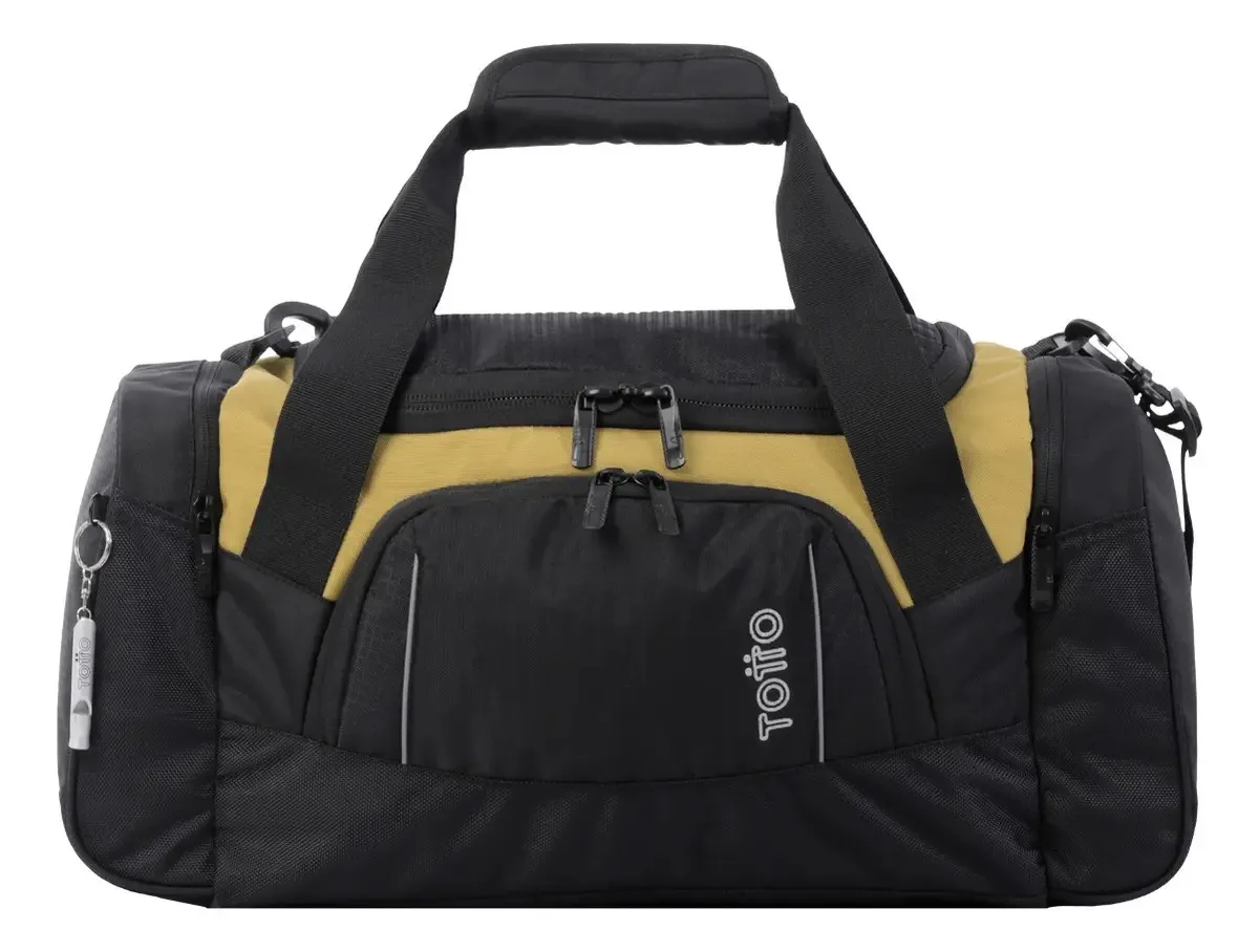 Bolsa de viagem esportiva grande Totto Yellow