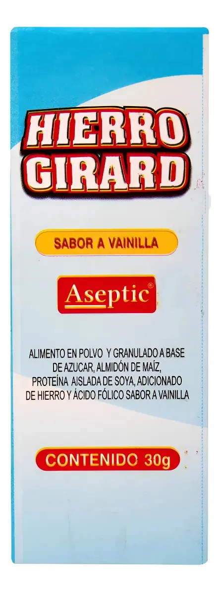 Ferro de baunilha Girard 30gr Bone Health