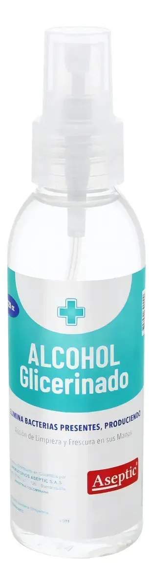 Álcool glicerinado 120ml