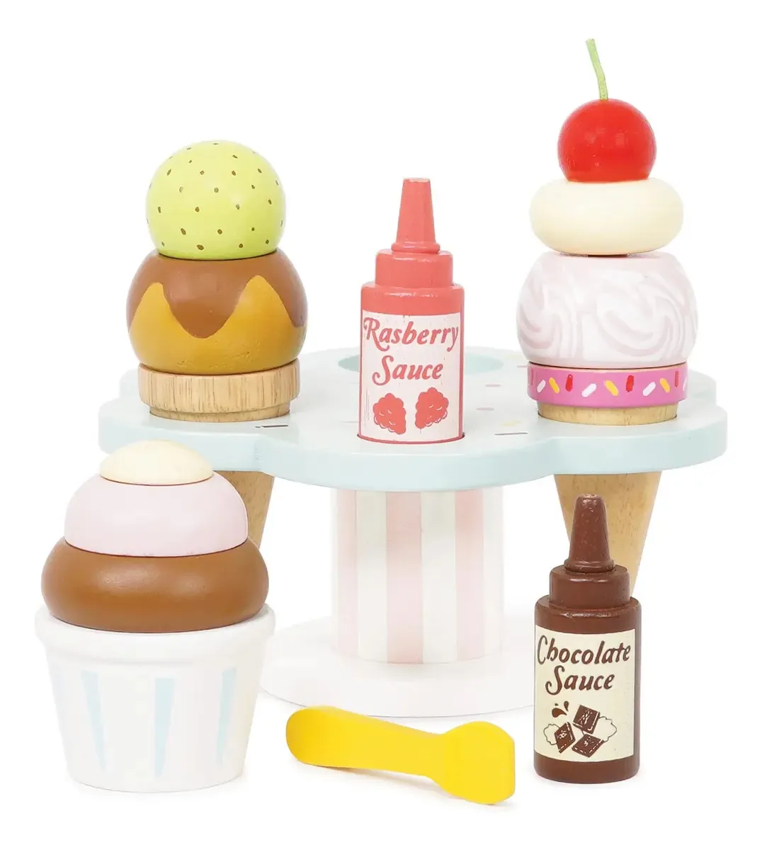 Brinquedo educativo de madeira Le Toy Van Carlo's Gelato 2+ Yea