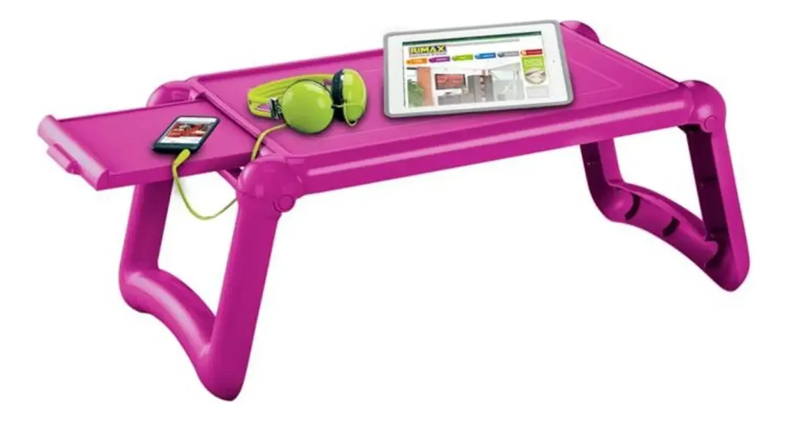 Mesa pessoal portátil Rimax cor violeta