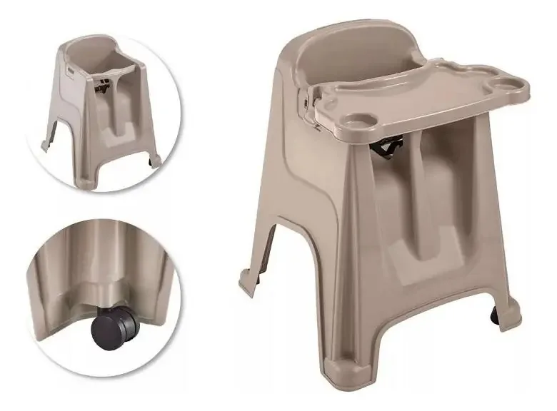 Cadeira Alta Para Bebê Rimax Bege