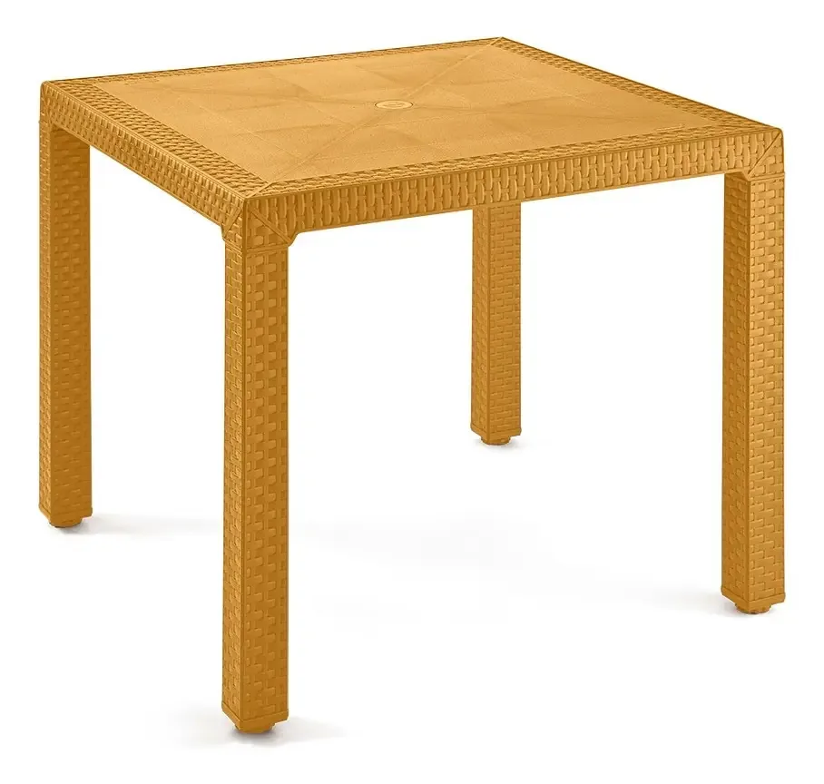 Mesa amarela quadrada Eterna Rimax