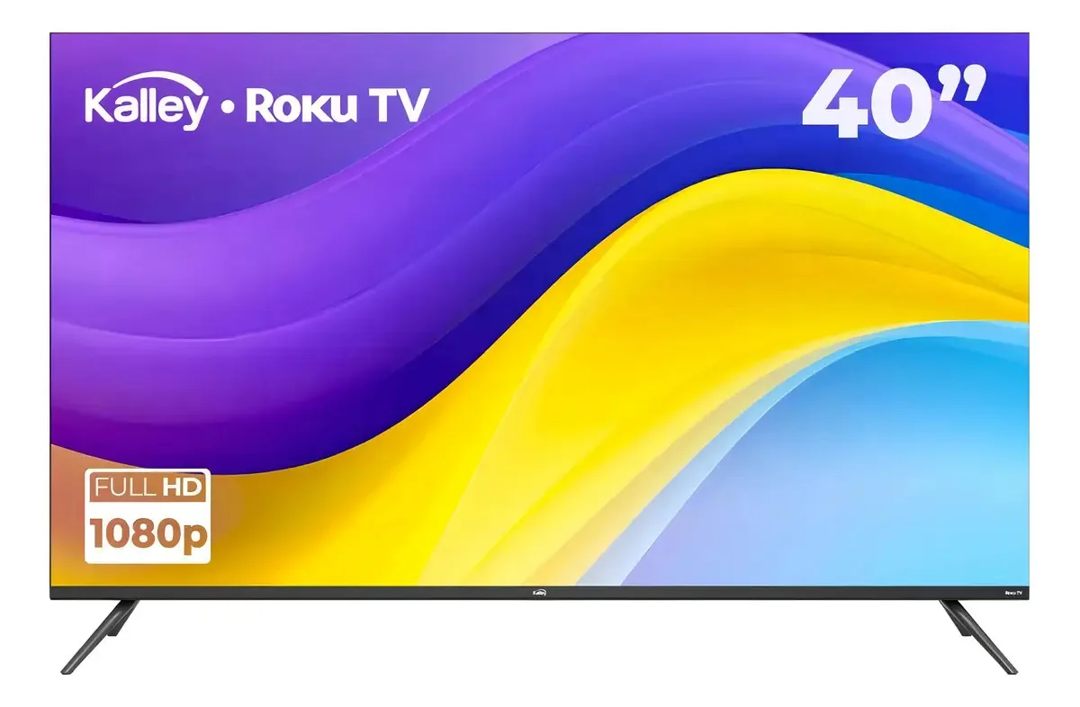Smart TV Kalley de 40 polegadas K-RTV40HD Roku TV