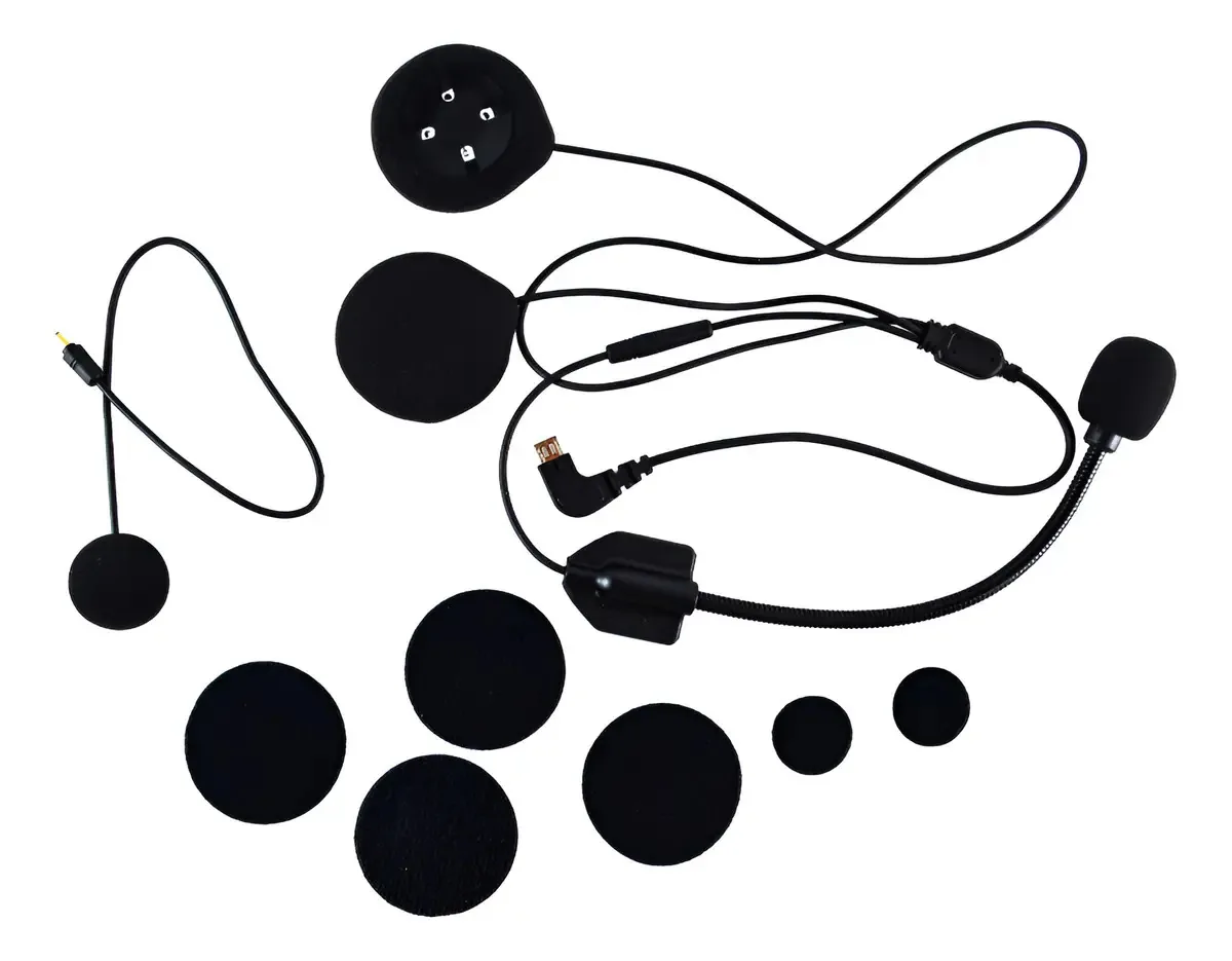 Fones de ouvido e microfone Maxto M2c Intercom