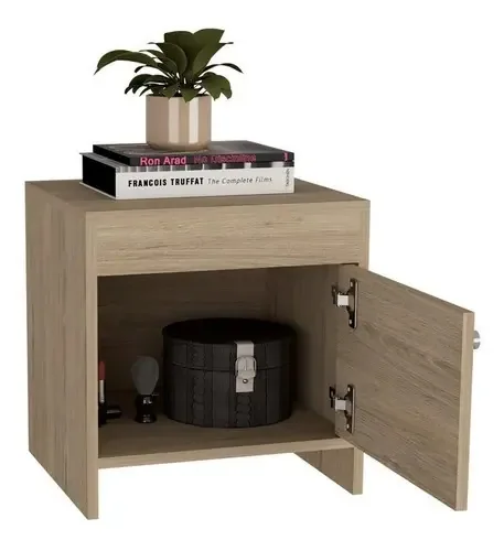 Mesa de cabeceira Colore Bege