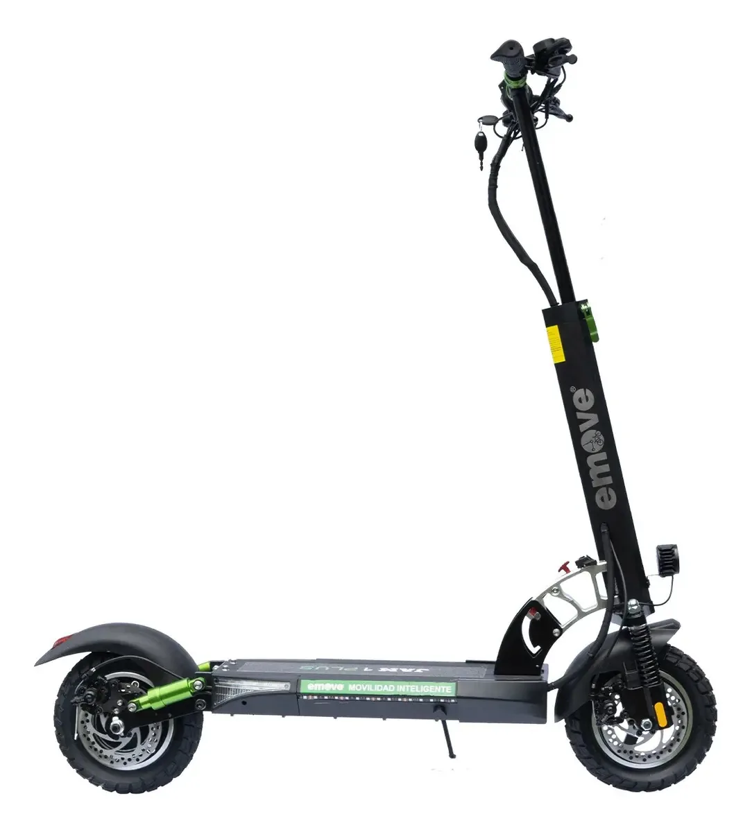 Skate/scooter elétrico Jam 1 Plus, cor preta