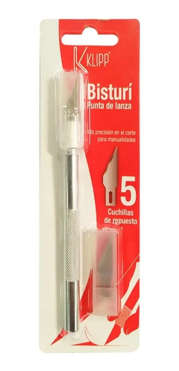 Spearhead Scalpel + 5 Klipp X1 e peças de reposição