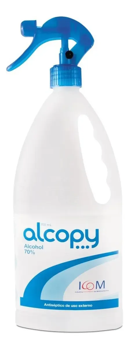 Álcool Antisséptico Alcopy 700 Ml Spray