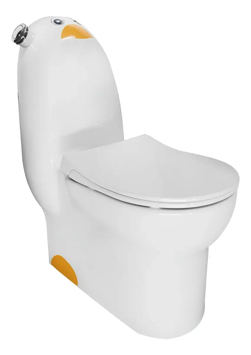 Banheiro infantil branco